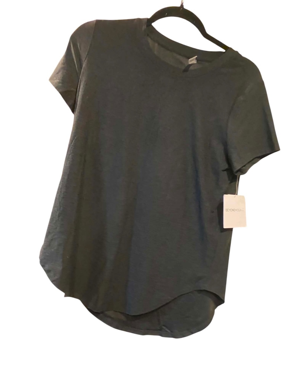 NWT Beyond Yoga Short Sleeve Tee BLACK Size Small